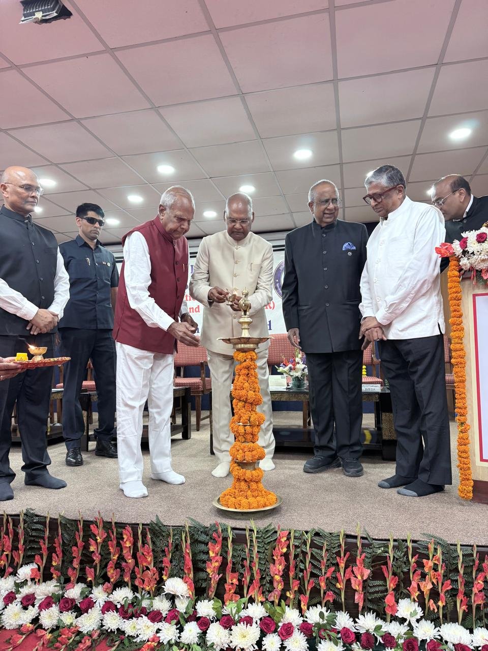 IIFR lamp lighting ceremony